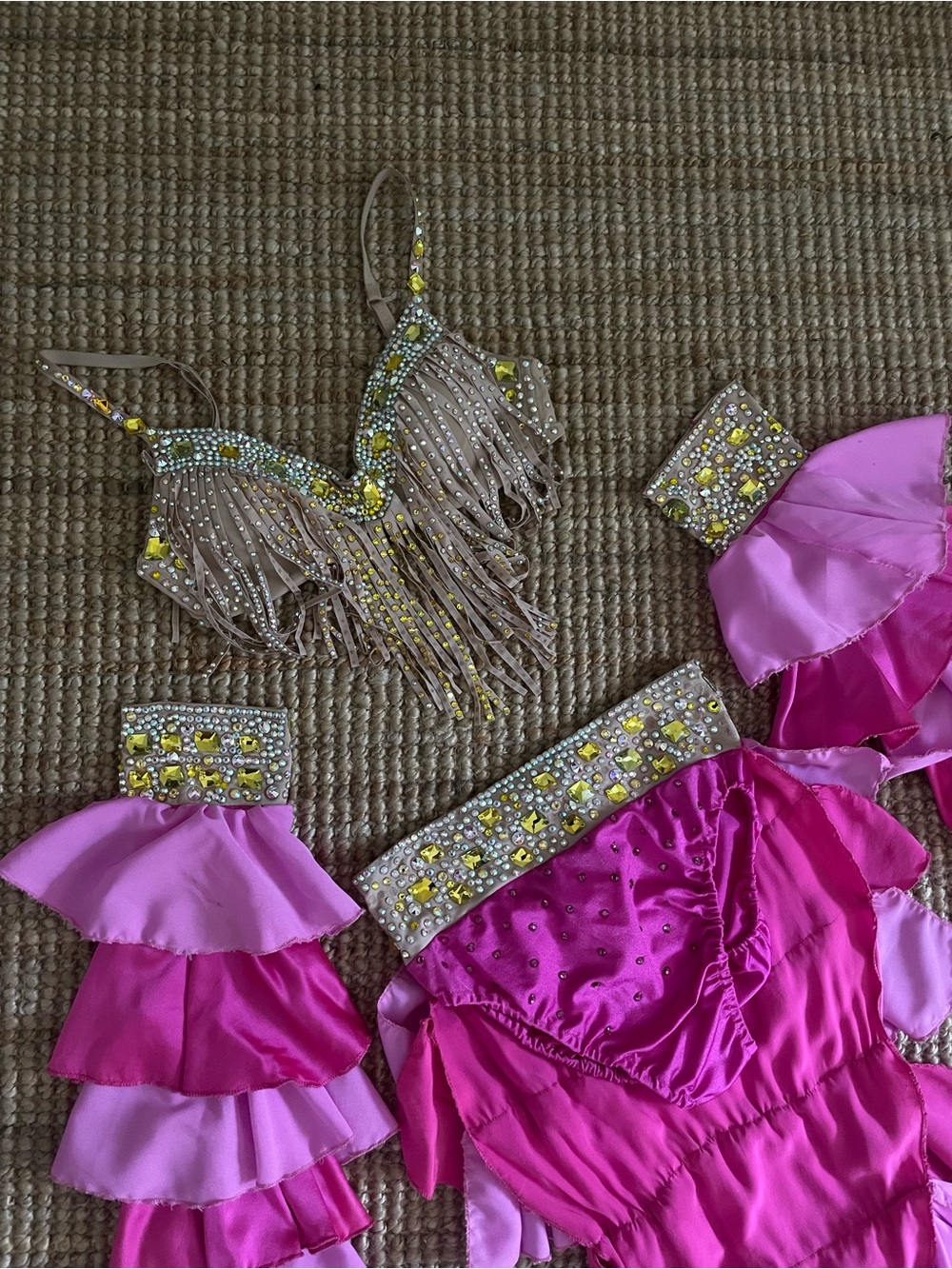 Pink Salsa Solo costume.